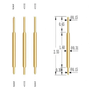 Gold Plated Double Headed Pogo Pin with Competitive Price