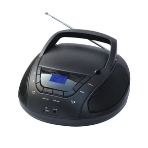 Lecteur CD portable avec radio FM et haut-parleur BT