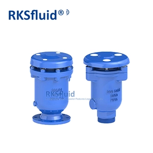 DIN3352 DN25-DN300 ковкий чугун GGG50 Фланцевый воздушный клапан с резьбой PN10 PN16 для воды