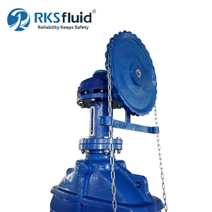 DIN3352 DN1000 Ductile Iron GGG50 Resilient Seated Flange Gate Valve PN16 Manufacturer for Sewage