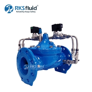 Valvola di controllo a doppio solenoide in ghisa sferoidale K660 DN200 DN450 produttore del prezzo della valvola di controllo