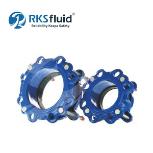 Supporto OEM Adattatore flangia universale PN10 PN16 in ghisa duttile EPDM/NBR di alta qualità DN200 DN400 per acqua