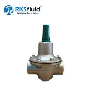 Fábrica D20E Acero inoxidable NPT NPT Ajustable Ajustable Válvula de reducción de presión de actuación directa para sistemas de agua