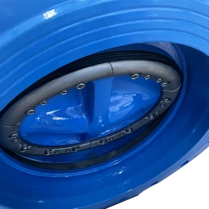 OEM 工場供給高性能バルブ シリーズ 14 石油およびガス用ダブル偏心フランジ バタフライ バルブ PN16