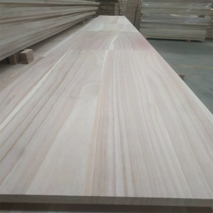 Vendite dirette in fabbrica in Cina Pannello incollato con bordi in legno massello di paulownia / pino / pioppo