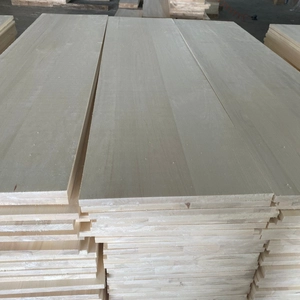Aspen blanc Poplar Panneaux collés avec une belle couleur pour les panneaux de fabrication de meubles