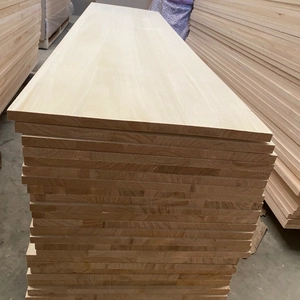 Panneaux collés de bord de Paulownia personnalisés en gros, planches en bois massif