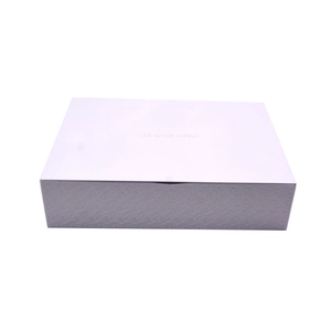 Small right angle gift tin box hinged lid