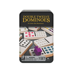 Kundenspezifische Domino-Set-Blechdose