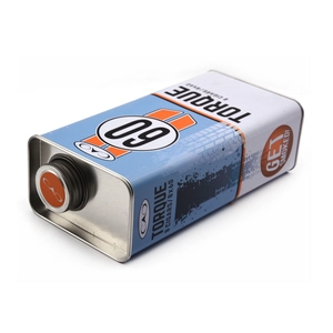 Irregular Shape Cigar Storage Tin Canister Festival Gift Metal Box