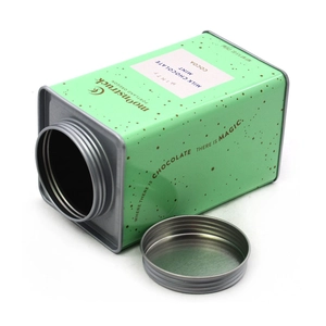Custom Printed Tea Bag Candy Tin Container Condoms Canister Cosmetic Pills Health Products Gift Tin Box - COPY - jije46