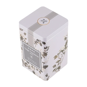 Custom Printed Square Tea Can Can