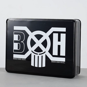 Contenedor de caja de hojalata rectangular ecológico personalizado