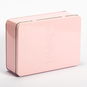 Emballage de boîte en fer blanc rectangulaire en métal personnalisé