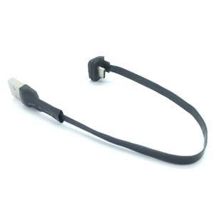 USB 2,0 bis 90-Grad Typ-C-FPC-Kabel mit Wärmeschrumpfschläuchen-Hersteller für Tablet & iPad POS-Zahlungssysteme | ISO 9001 & ISO 13485 zertifiziert
