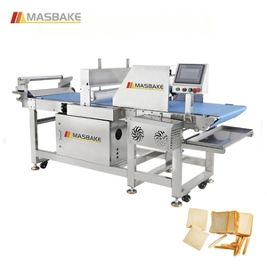 Industrial Toast Bread Crust Removing Machine