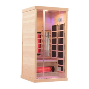 الصين Luxury Single Person Infrared Sauna - COPY - rrubqj الصانع