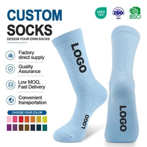 Aangepaste logo bedrukte sokken OEM ODM Sport Baby Mode Compressie Slouch No Show Katoenen sokkengroothandel