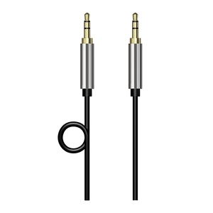Cavo audio stereo TPE maschio-maschio da 3,5 mm con rivestimento in rame OEM