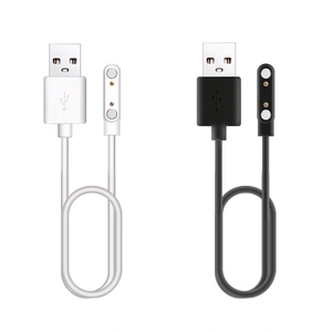 USB vers 7,62 mm 2 broches chargeur de smartwatch magnétique à broches pogo à ressort