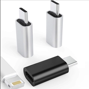 Lightning Female naar USB C Male Adapter-extender