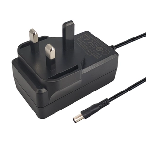 FCC UK Plug 24W 12V 2A Schaltnetzteil Wandadapter AC zu DC Adapter