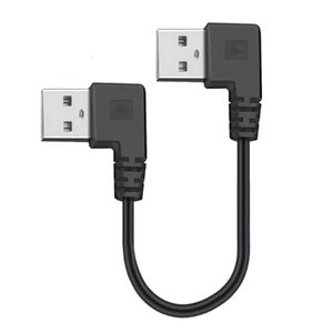 90-Grad-Rechtswinkel-USB-2.0-3.0-Typ-A-Stecker-auf-Stecker-Verlängerungskabel mit Großhandelsbestand