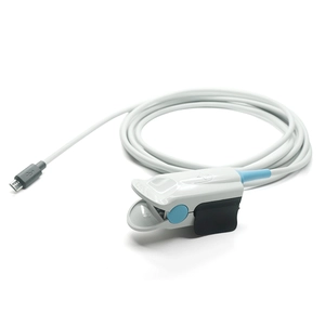Sauerstoffgeräte-Zubehör, kompatibler Mindray-Spo2-Sensor mit Mikro-Stecker und Fingerclip für Erwachsene