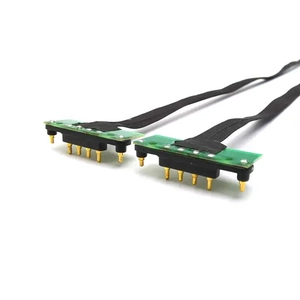 Aangepaste 2-pins 3-pins 4-pins 5-pins magnetische Pogo-pin veergeladen laderconnectorkabel