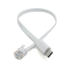 Factory Telephone Flat Wire USB Type C to RJ12 Telephone Cable RJ11 Communication Cable