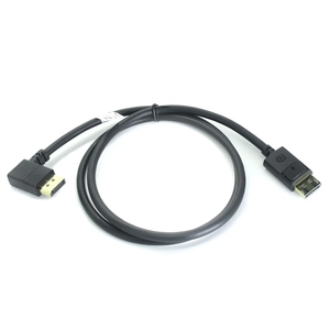 Cavo Displayport Cavo DP1.4 Cavo DP maschio a maschio Cavo DP da 90 gradi per PC Laptop Monitor TV