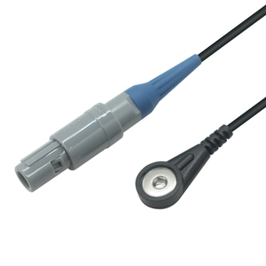 موصل Lemo 2Pin مع كابل ECG Snap | الشركة المصنعة للطبية عالية الجودة في دونغغوان ، الصين