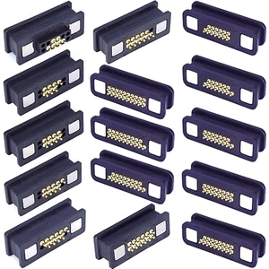 Custom 6p/7p/8p/9p/10p/11p/12p/13p/14p/15p/16p/17p/18p/19p/20p Magnetic Pin Pin conectores para carregamento e transferência de dados