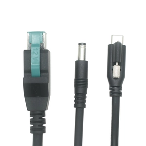 12V Power USB to Right-Angle USB-B Male with 2Pin Terminal Cable | Custom Power Data Cable Manufacturer | ISO9001 Certified - COPY - teojmm