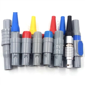 Conectores circulares push-pull compatibles con LEMO | Conectores de sensores de grado médico | Fabricante OEM/ODM con ISO 13485
