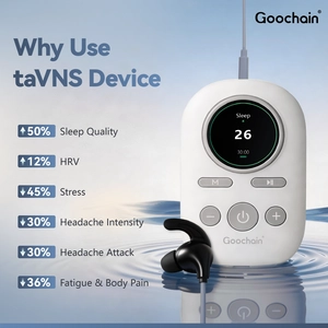 OEM TaVNS Vagus Sinir Stimülasyon Cihazı A10 Kulak Elektrodu Goochain Üreticisi ile Auricular Vagus Sinir Stimülatörü