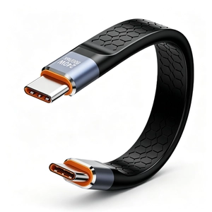 Cavo USB-C piatto da 40 Gbps 240 W con FPC sovrastampato