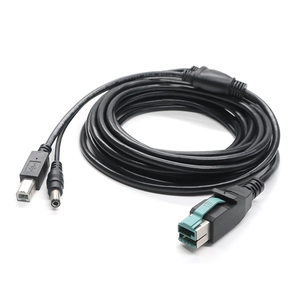 POWERED Cavo da USB a USB-B e alimentazione CC a Y