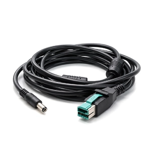 Cable de alimentación de barril USB a CC de 12 V