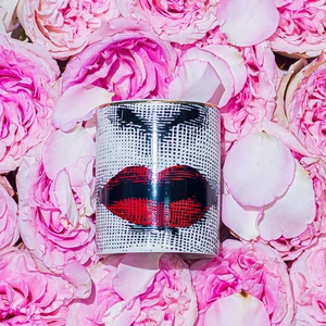 Valentinstag Frauen Lip Keramik Kerzenglas 9oz