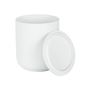Portavelas de cerámica de jazmín transparente de colección minimalista de 10 oz