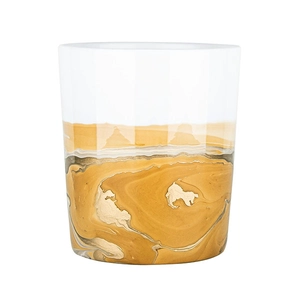 Vela de cerámica de acuarela hecha a mano de primera calidad, 15 oz, meseta de Loess