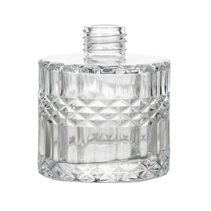 Novo molde Geo Cut Reed Difusor Garrafa de Vidro