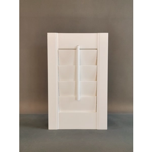 Producto de persiana de varilla central de PVC, contraventanas de madera Paux, proveedor de China