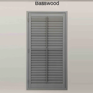 Basswood pencere panjur tedarikçisi, orta çubuk panjur