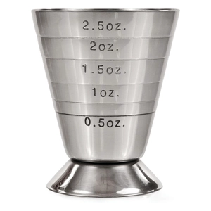 Design classico 2,5 oz in acciaio inox Jigger Bar Tazza di misurazione Barra strumenti EB-BT45