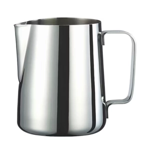 Stainless Steel Milk Frothing Pitcher with Pouring Spout
