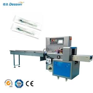 Automatic Disposable Syringe Flow Wrapping Packing Machine factory