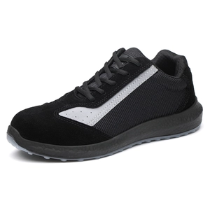 6518K Puntale in acciaio con suola in PU resistente allo scivolamento dell'olio per prevenire la perforazione di scarpe da lavoro leggere e di sicurezza