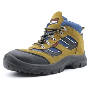 TM215 Scarpe antinfortunistiche sportive antiscivolo con suola in PU antiperforazione puntale in acciaio a taglio medio